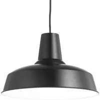 Lampada sospensione MOBY nera D350xH475-2225mm