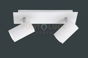 Marley barra 2 spots cil soft bianco cm30 2 luci attacco gu10