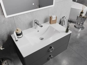 Mexen Atena lavandino incassato nel piano 80 x 46 cm, bianco - 25018000