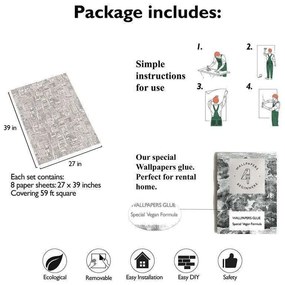 Carta da Parati Carta da Parati Grattacieli New York 15€/mq | Spedizione Gratuita | Carta Da Parati Camera Da Letto | Carta Da Parati Bagno | Carta Da