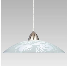 Prezent 45141 - Lampadario a sospensione con filo PLATE 1xE27/60W/230V