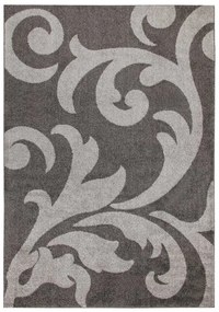 Tappeto Palazzo grigio, L 170 x L 120 cm