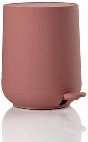 Pattumiera in plastica rosso chiaro 3 l Nova - Zone