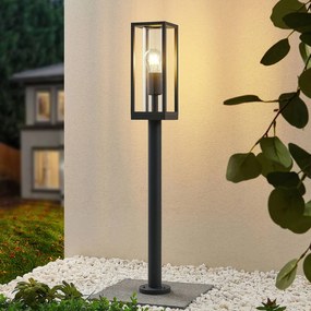 Lindby lampione Giavanna, 80 cm, antracite, IP44, E27