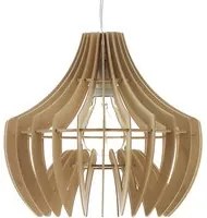 Lampadario in legno massello cm. H.30 30