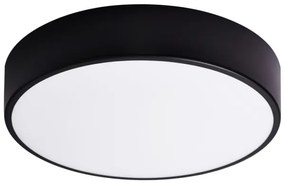 Plafoniera bagno CLEO 3xE27/24W/230V d. 40 cm nero IP54