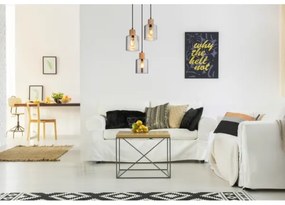 Globo 15768-3H - Lampadario a sospensione con cavo ALEIDIS 3xE27/25W/230V Ø 30 cm