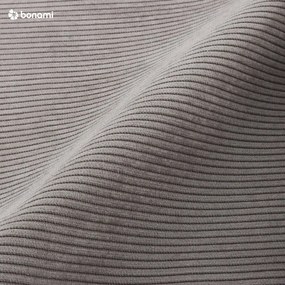 Sedie da pranzo in set grigie in imbottito a dondolo 2 pz Ridge Kink Rib – Zuiver