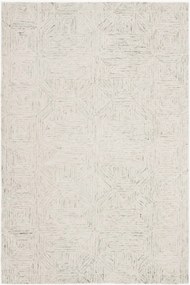 Tappeto in lana a pelo basso tuftato a mano Delyth