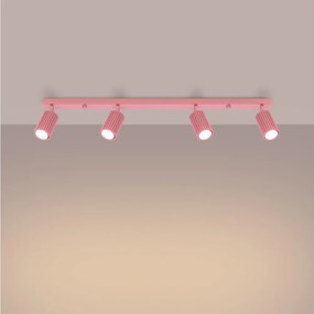 Brilagi - Faretto LED CRESTO 4xGU10/10W/230V rosa