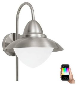Eglo 33583 - LED RGBW Applique da esterno SIDNEY 1xE27/9W/230V IP44