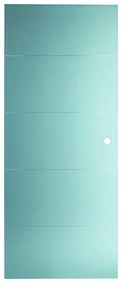 Anta per porta scorrevole esterno muro Pegaso in vetro trasparente, L 85 x H 215 cm, apertura reversibile