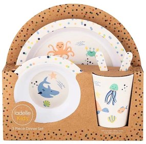 Set da pranzo per bambini 5 pezzi Ocean - Ladelle