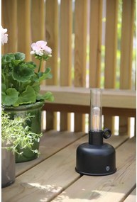 Lampada da tavolo LED nera (altezza totale 22 cm) Astrid – Markslöjd