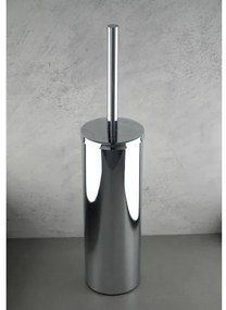 Deante ADR_0712 - Scopino da bagno rotondo indipendente, cromato lucido