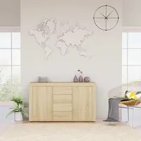 Credenza Rovere Sonoma 120x36x69 cm in Truciolato 801844