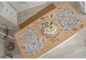 Tovagliette di stoffa natalizie in set da 2 45x35 cm Pastel Christmas - Butter Kings