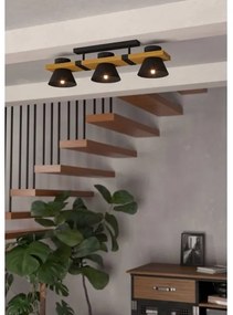 Eglo 43955 - Plafoniera MACCLES 3xE27/15W/230V