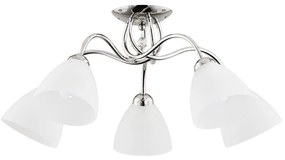 Lampadario a plafone AMARILLO 5xE27/15W/230V cromo