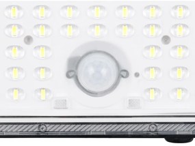 Illuminazione esterna LED con alimentazione a pannelli solari con timer/con sensore di movimento da parete (altezza totale 19 cm) Acora – Trio