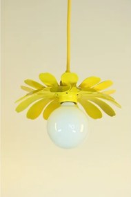 Bohemia-Design - Lampada a sospensione con cavo 1xE27/60W/230V gialla