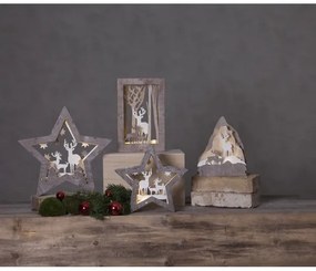 Eglo 410412 - Decorazione LED natalizia FAUNA 10xLED/0,03W/2xAA