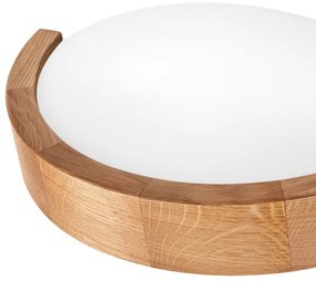 Applique OAK SLIM 1xE27/60W/230V quercia