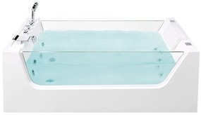 Vasca idromassaggio 170 x 80 cm bianco OYON Beliani