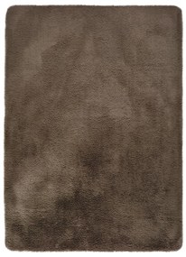 Tappeto marrone , 80 x 150 cm Alpaca Liso - Universal