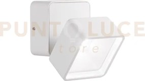 Omega square applique da esterno ip54 led 7w 610lm 4000k bianco