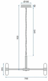 Lampada LED APP770-6C