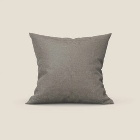 Honey cuscino disponibile in diversi colori realizzato in tessuto simil cotone impermeabile T13 tortora
