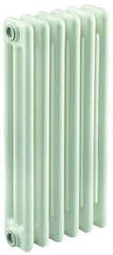 Radiatore acqua calda EQUATION Tubolare in acciaio 3 colonne, 5 elementi interasse 53.5 cm, bianco