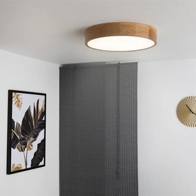 Brilagi - Plafoniera LED CARVALHO LED/36W/230V rovere Ø 47,5 cm