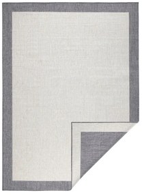 Tappeto da esterno grigio e crema , 80 x 250 cm Panama - NORTHRUGS