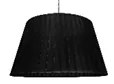 Lampadario su corda TIZIANO 1xE27/60W/230V nero