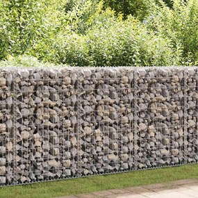 Gabbione Con Copertura İn Acciaio Zincato 60x30x100 Cm /