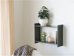 Mensola verde polveroso con ripiani multipli 50 cm Bamberg – House Nordic