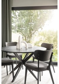 Tavolo da pranzo rotondo con piano in rovere 120x120 cm Calverton - Rowico