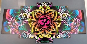 Quadri 5 pezzi – Mandala della salute