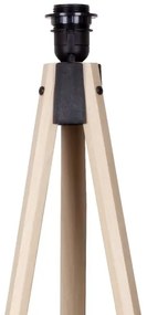 Brilagi - Lampada con piedistallo VELVET 1xE27/60W/230V beige