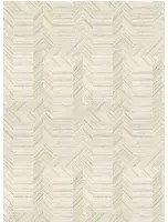 Arte International Carta da parati Biseau - Warm White
