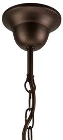 Lampadario a sospensione con catena ADELLE 5xE27/60W/230V