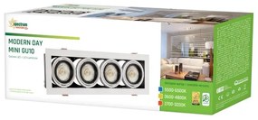 Lampada da incasso MODERN DAY MINI 4xGU10/10W/230V