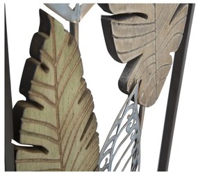 Decorazione da parete II, altezza 99,5 cm Foglie - Mauro Ferretti