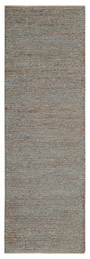 Runner in juta grigio chiaro tessuto a mano 66x200 cm Soumak - Asiatic Carpets