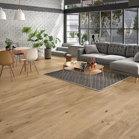 Parquet multistrato intenso XL in rovere irlandese vetrificato family sp. 14/3.3 mm 2.222 m²