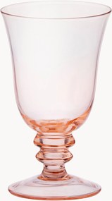 Set di 2 bicchieri da vino in vetro soffiato Leopold