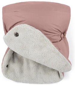 PETITE&MARS - SET Coprigambe 3in1 JIBOT + cuffie per passeggino JASIE rosa