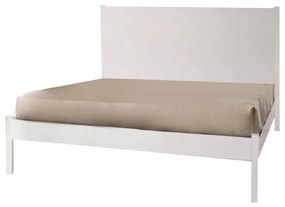 AMOROSA - letto singolo in legno bianco cm 174 x 212 x 115 h